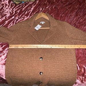 J. Crew long wool blend cardigan